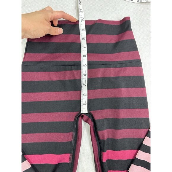K Deer Cathy Signature Stripe Capri Length High Rise Ombre Leggings Women S Read - Picture 7 of 10
